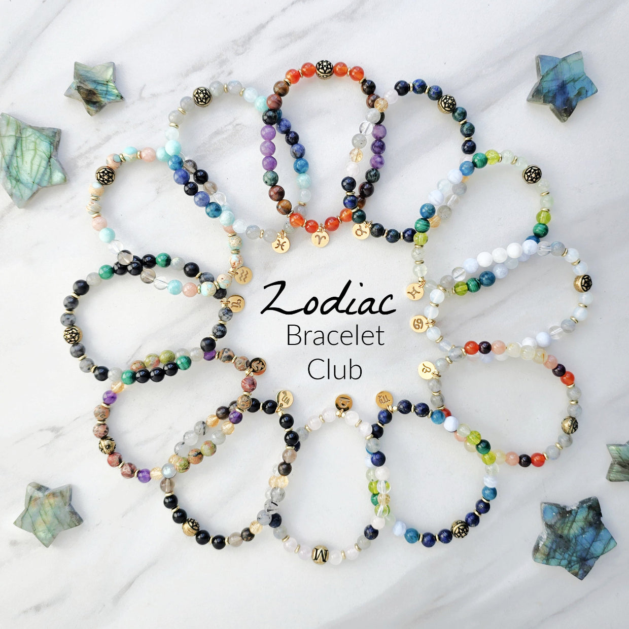 zodiac bracelet club all 12 zodiac sign bracelets membership