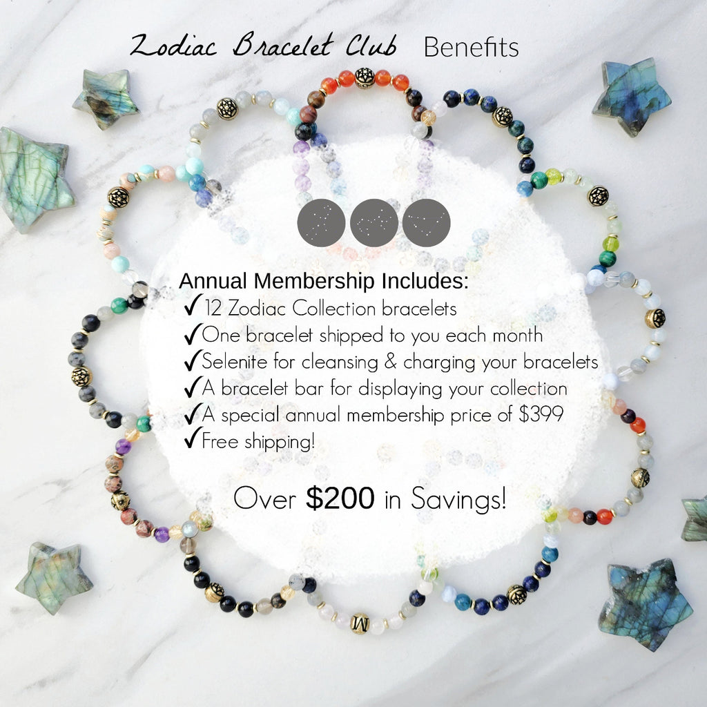 Benefits of zodiac bracelet club moxie malas membership