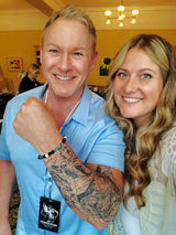 jessica hoch and chris fleming at pop up paracon