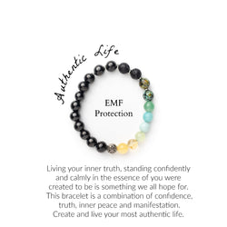 authentic life shungite emf protection bracelet moxie malas