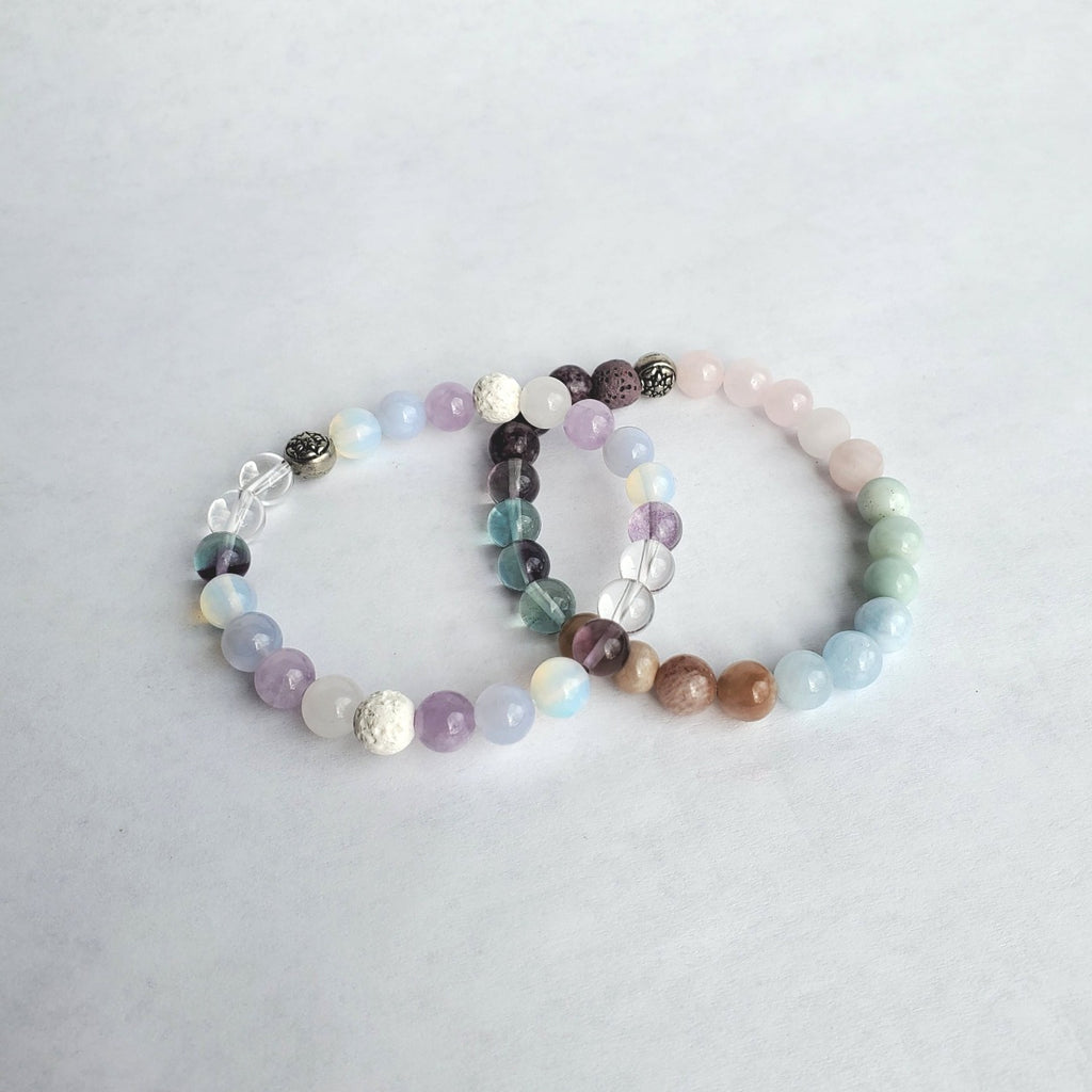 I am enough bracelet deep breath bracelet breathe deeply set