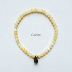 calcite bracelet 4mm amplifier stretch elastic