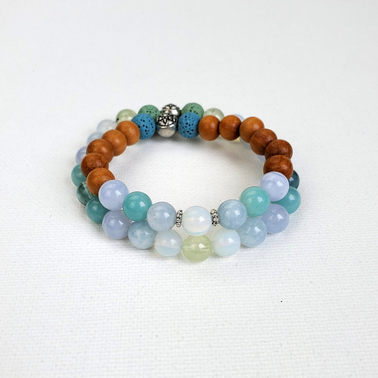 calm and capable ease peaceful fawn bracelet set essential oil diffuser