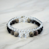 Clarity and change bracelet set