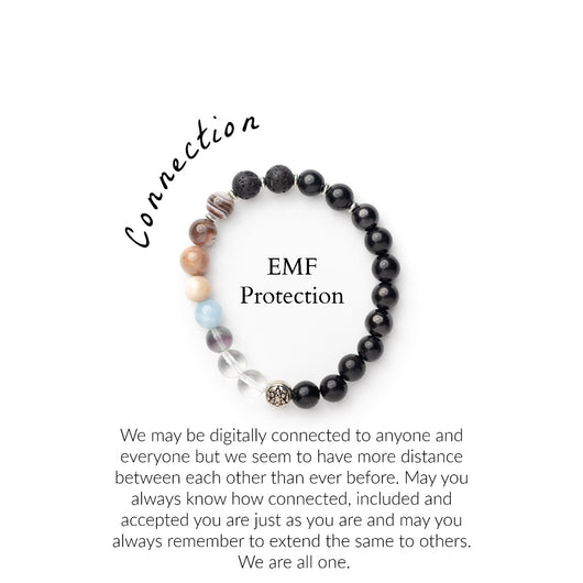 Connection shungite EMF protection bracelet moxie malas