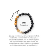 Courage shungite EMF protection bracelet moxie malas