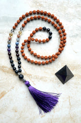 EMF Protection Mala Guidance Shungite