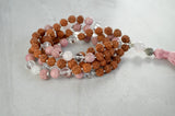 Love Mandala Essence Essential Oil Diffuser Mala Rose Quartz Rudraksha