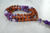 Master Healer Mandala Essence Essential Oil Diffuser Mala Amethyst Rudraksha