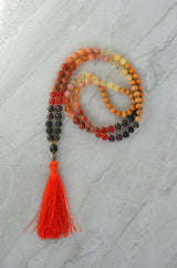 Akasha Inner Flame Fire Element Essential Oil Diffuser Mala