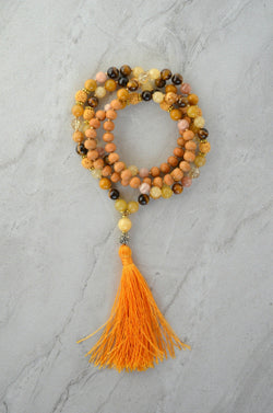 Akasha Surya Sun Essential Oil Diffuser Mala