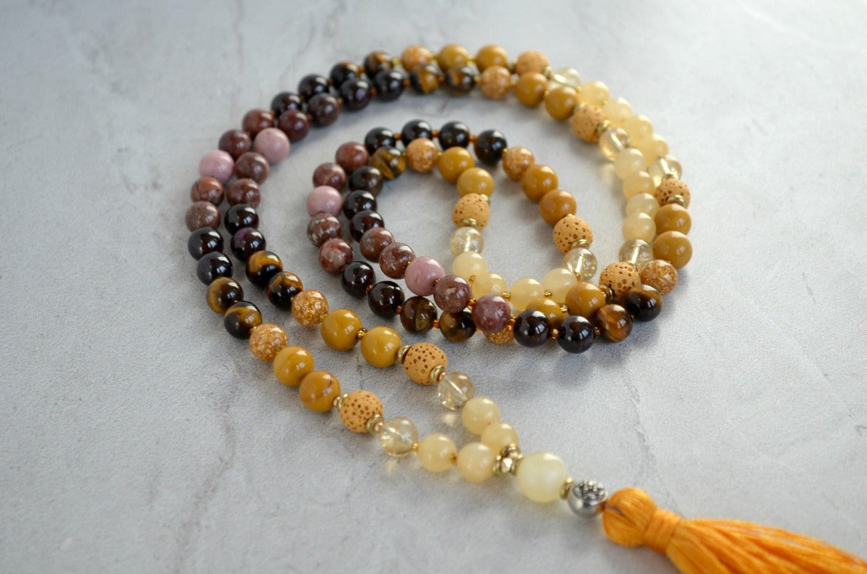 Thrive shine diffuser essential oil meditation mala
