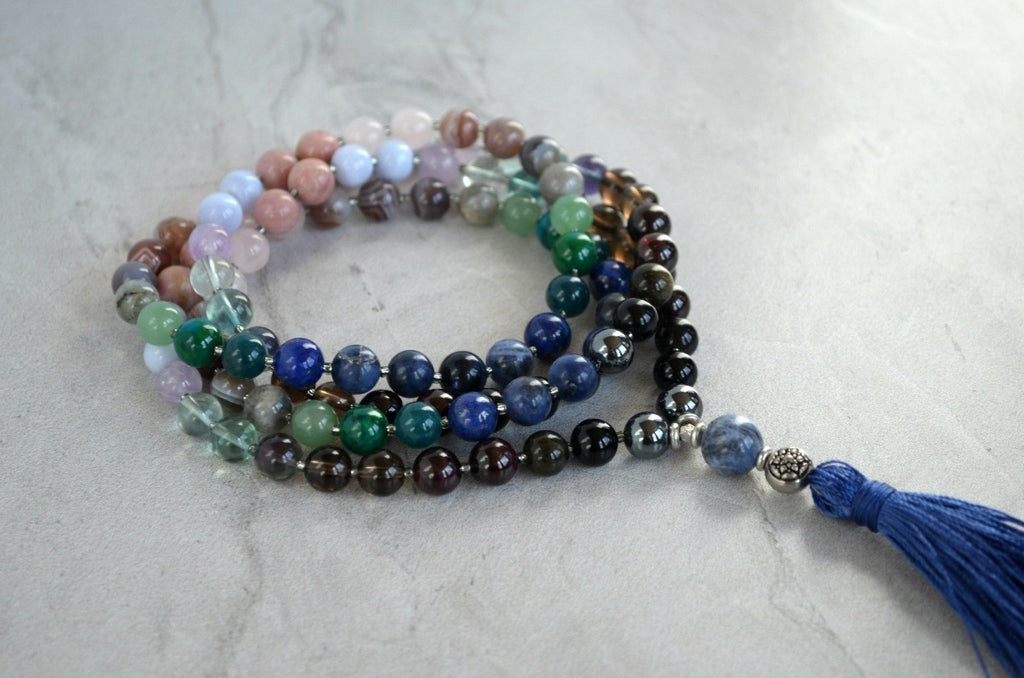 Peace Within Thrive Gemstone Mala