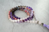 Heal My Heart Thrive Gemstone Meditation Mala