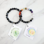 The Gatekeeper full balance chakra and protection bracelet set