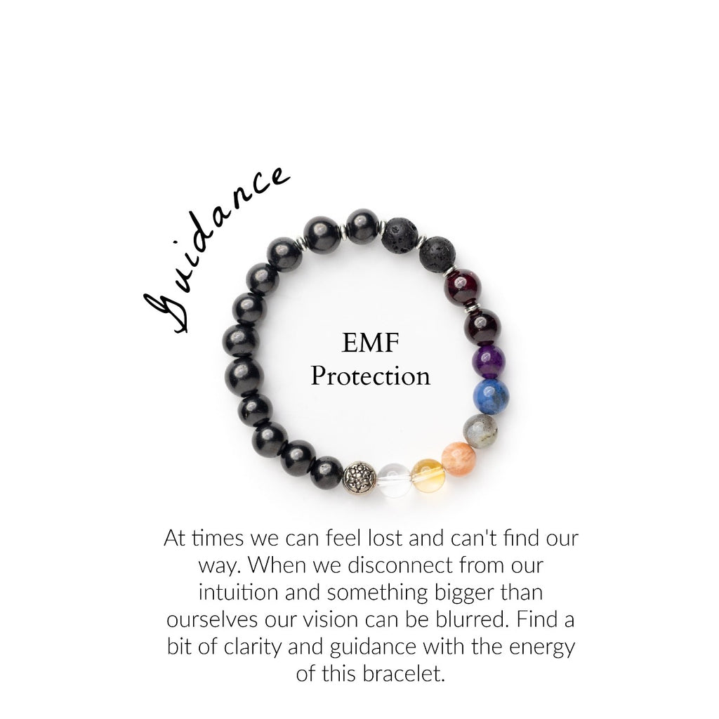 Guidance shungite emf protection bracelet moxie malas