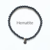 Moxie Amplifier 4mm hematite bracelet