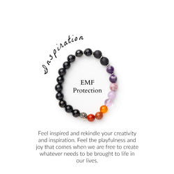 Inspiration shungite EMF protection bracelet moxie malas