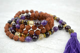 Keep going Intention meditation mala