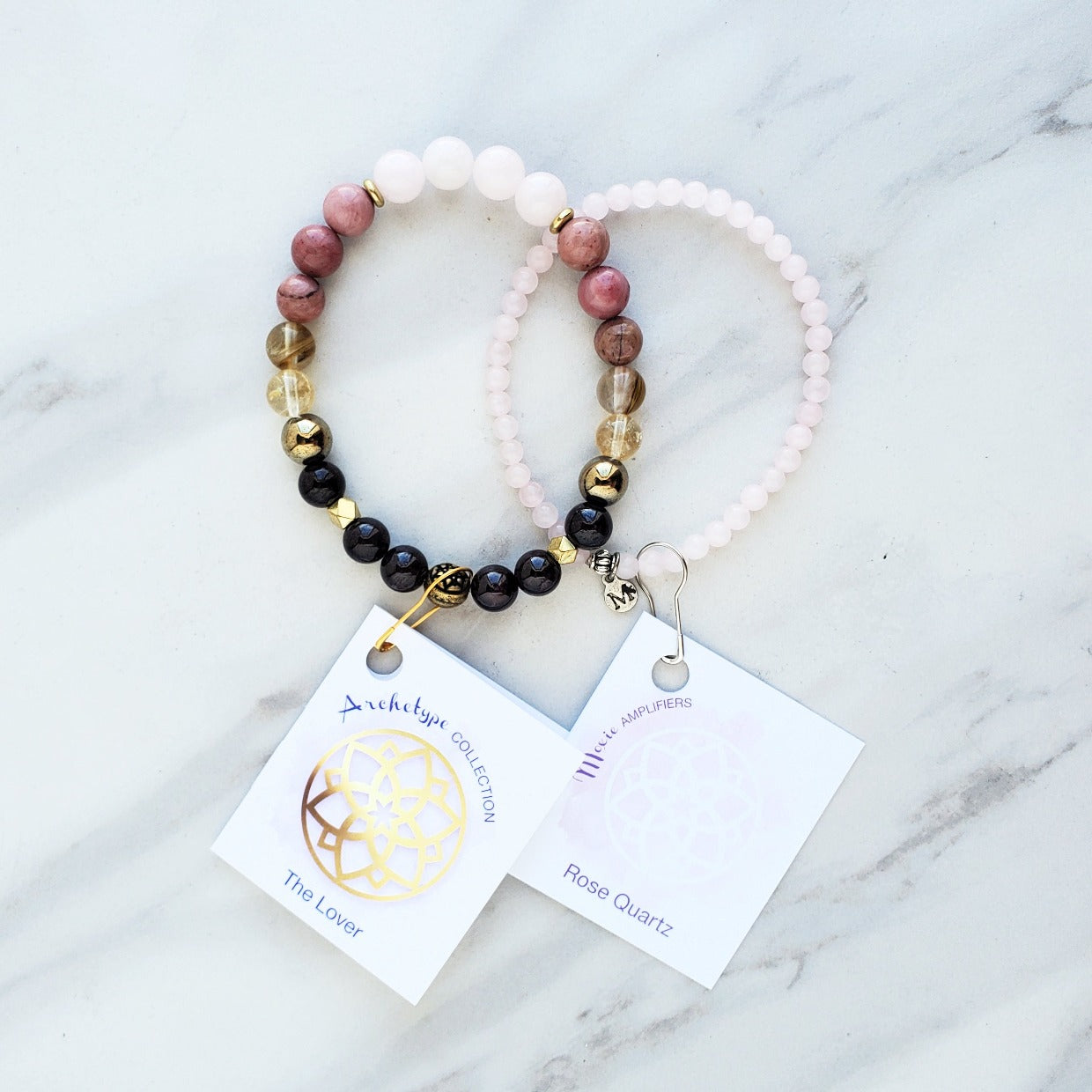 lover archetype and rose quartz