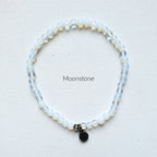 Moonstone Bracelet 4mm amplifier