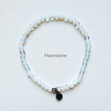 Moonstone Bracelet 4mm amplifier