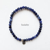 Moxie Amplifier 4mm sodalite bracelet