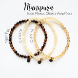 Manipura Solar Plexus Bracelet 4mm aplifier stretch elastic