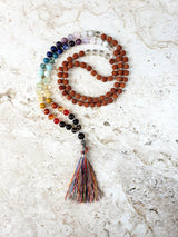 Pride rainbow mala love is love full chakra