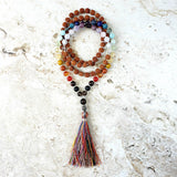 Pride rainbow mala love is love full chakra