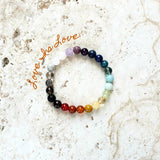 pride rainbow bracelet love is love full chakra