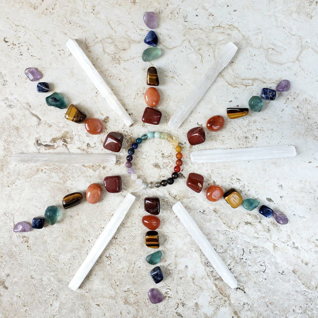 pride rainbow bracelet love is love full chakra